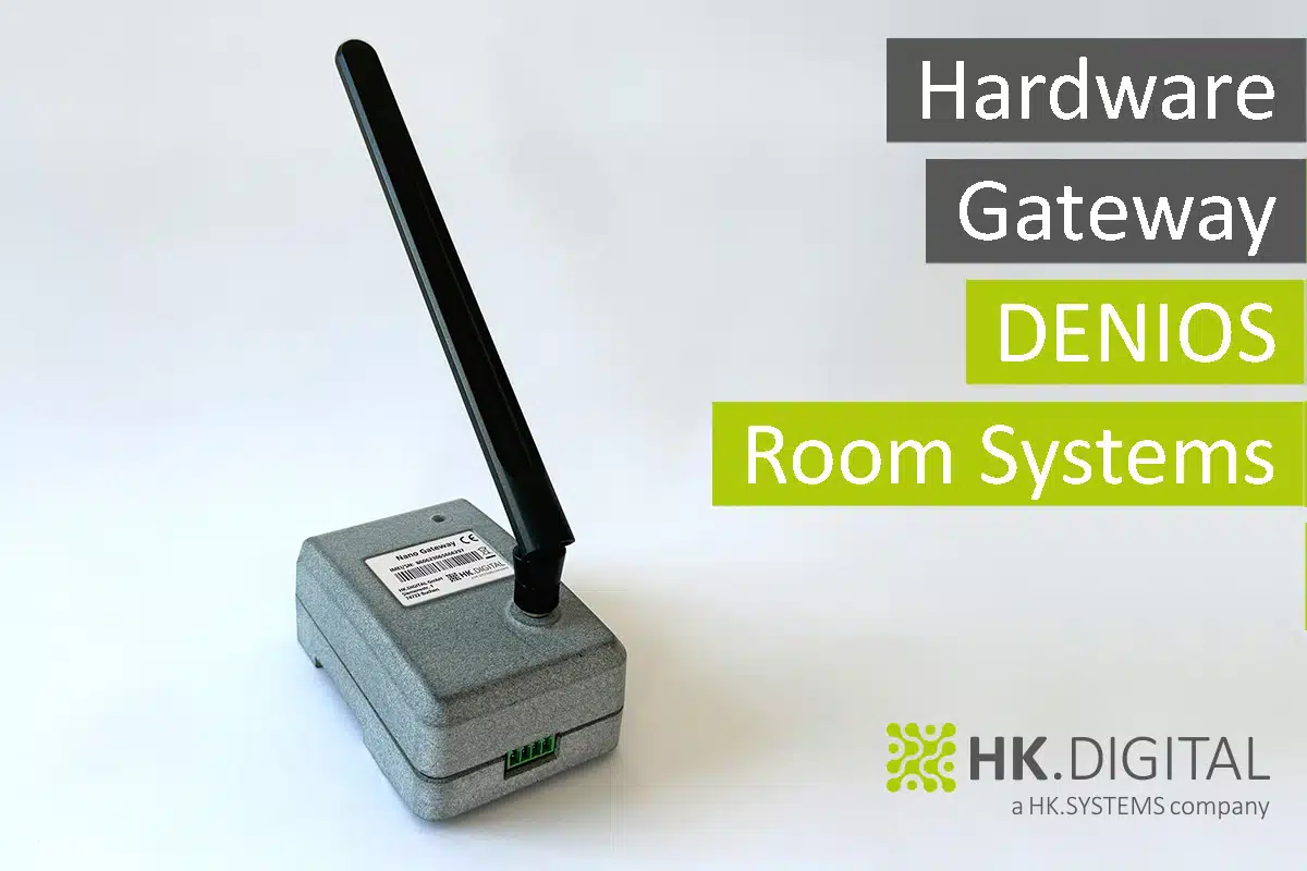 The next step: HK.DIGITAL develops hardware gateway for DENIOS room systems