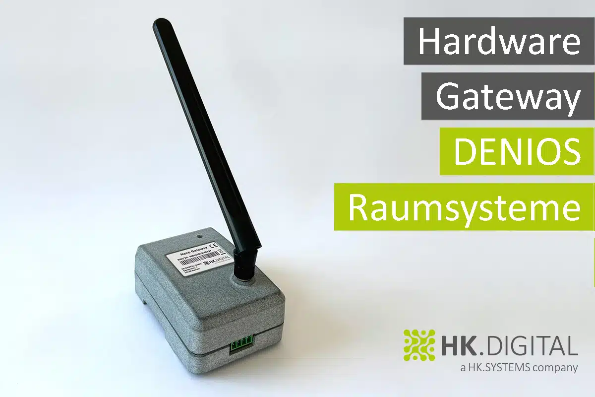 Der nächste Schritt: HK.DIGITAL entwickelt Hardware Gateway für DENIOS Raumsysteme