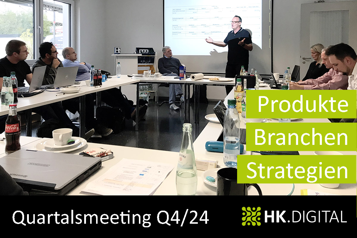 Produkte, Dienstleistungen, Branchen: HK.Digital Quartalsmeeting setzt strategische Weichen für die nächsten Jahre